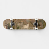 Europa, Engeland, Dorset, Shaftesbury. goudheuvel Skateboard (Horizontaal)