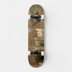 Europa, Engeland, Dorset, Shaftesbury. goudheuvel Skateboard