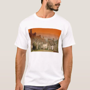 Europa, Engeland, Dorset, Shaftesbury. goudheuvel T-shirt