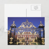 Europa, Engeland, Londen. Goudhek buiten Briefkaart (Voorkant / Achterkant)