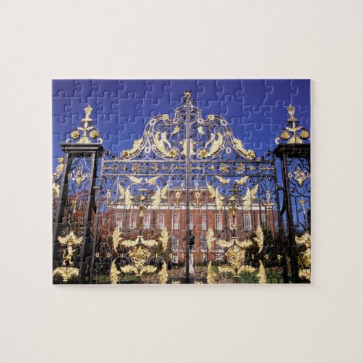 Europa, Engeland, Londen. Goudhek buiten Legpuzzel (Horizontaal)