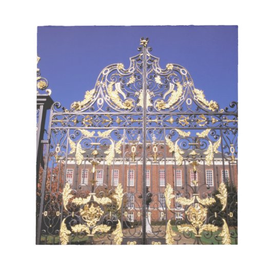 Europa, Engeland, Londen. Goudhek buiten Notitieblok (Voorkant)