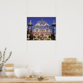 Europa, Engeland, Londen. Goudhek buiten Poster (Keuken)