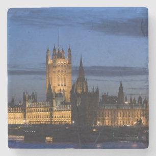 Europa, ENGELAND, Londen: Houses of Parliament / Stenen Onderzetter