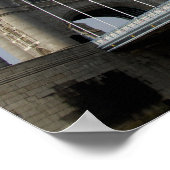 Europa, Engeland, Londen. Tower Bridge over de 2 Poster (Hoek)