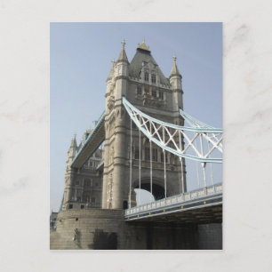 Europa, Engeland, Londen. Tower Bridge over de Briefkaart