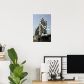 Europa, Engeland, Londen. Tower Bridge over de Poster (Thuiskantoor)