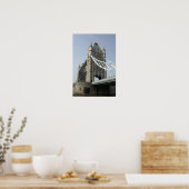 Europa, Engeland, Londen. Tower Bridge over de Poster (Keuken)
