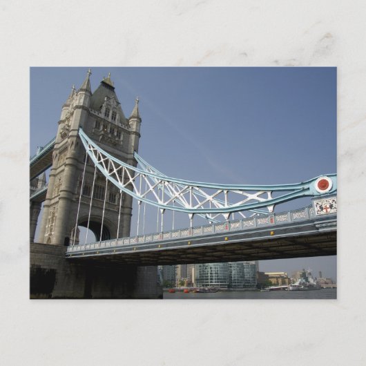 Europa, Engeland, Londen. Towerbrug over de 2 Briefkaart (Voorkant)