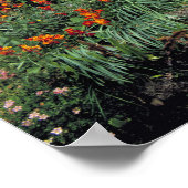 Europa, Engeland, Teffont Magna. Vulling van vloer Poster (Hoek)