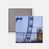 Europa, ENGLAND, Londen: Houses of Parliament Magneet (Voorkant / Achterkant)
