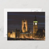 Europa, ENGLAND, Londen: Huizen van het Parlement  Briefkaart (Voorkant / Achterkant)