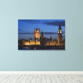 Europa, ENGLAND, Londen: Huizen van het Parlement  Canvas Afdruk (Insitu (Houten vloer))