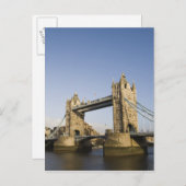 Europa, ENGLAND, Londen: Towerbrug / Late Briefkaart (Voorkant / Achterkant)
