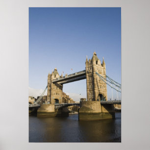 Europa, ENGLAND, Londen: Towerbrug / Late Poster