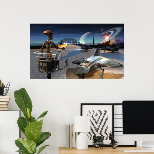 Europa Express Poster (Thuiskantoor)