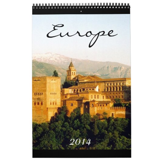 Europa fotografie 2014 kalender (Hoes)