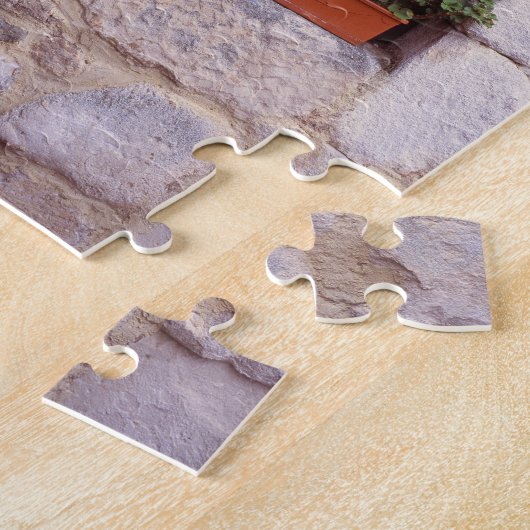 Europa, Frankrijk, Cereste. Een blauwe deur voegt  Legpuzzel (Zijkant)