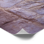 Europa, Frankrijk, Cereste. Een blauwe deur voegt  Poster (Hoek)