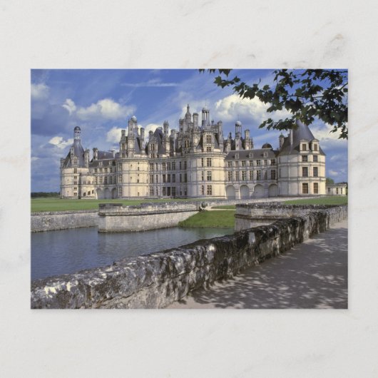 Europa, Frankrijk, Chambord. Chateau opleggen Briefkaart (Voorkant)