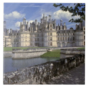 Europa, Frankrijk, Chambord. Chateau opleggen Tegeltje
