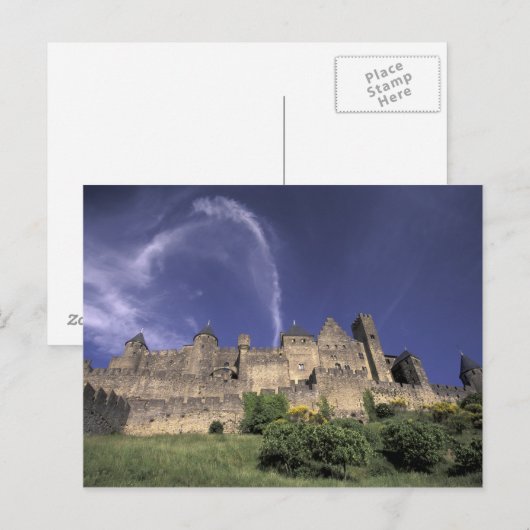 Europa, Frankrijk, Languedoc, Aude, Carcassonne, Briefkaart (Voorkant / Achterkant)