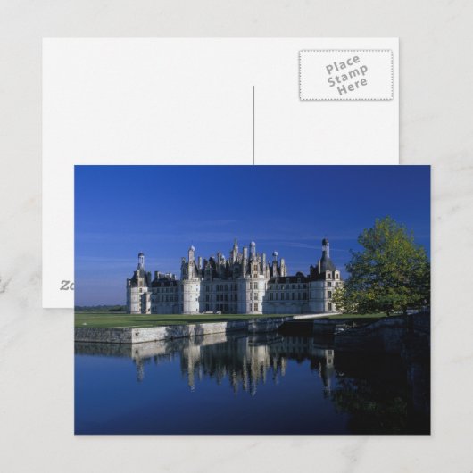 Europa, Frankrijk, Loire Valley. Chateau Chambord Briefkaart (Voorkant / Achterkant)