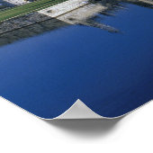 Europa, Frankrijk, Loire Valley. Chateau Chambord Poster (Hoek)