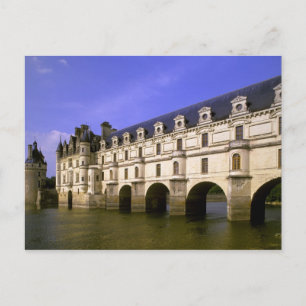 Europa, Frankrijk, Loirevallei. Kasteel Briefkaart