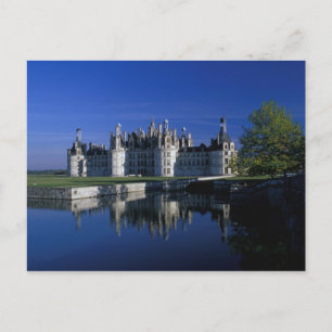 Europa, Frankrijk, Loirevallei. Kasteel Chambord Briefkaart