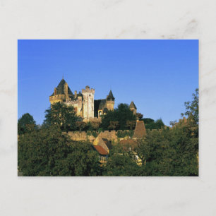 Europa, Frankrijk, Montforte. Het middeleeuwse kas Briefkaart