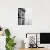 Europa, Frankrijk, Parijs. Arc de Triomphe en 2 Poster (Thuiskantoor)