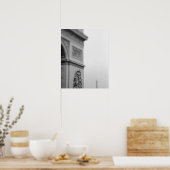 Europa, Frankrijk, Parijs. Arc de Triomphe en 2 Poster (Keuken)