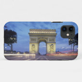 Europa, Frankrijk, Parijs. Arc de Triomphe gezien Case-Mate iPhone Case (Achterkant (horizontaal))