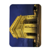 Europa, Frankrijk, Parijs. Arc de Triomphe Magneet (Verticaal)