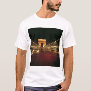 Europa, Frankrijk, Parijs. Avondspits T-shirt