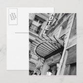 Europa, Frankrijk, Parijs. Detail van Linkerbankho Briefkaart (Voorkant / Achterkant)