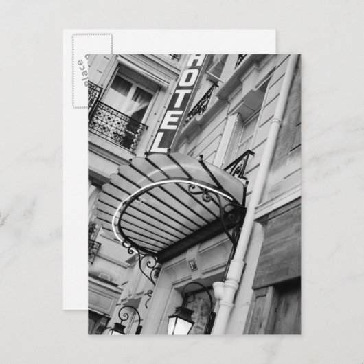 Europa, Frankrijk, Parijs. Detail van Linkerbankho Briefkaart (Voorkant / Achterkant)