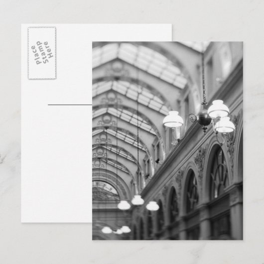 Europa, Frankrijk, Parijs. Interior, Galerie Briefkaart (Voorkant / Achterkant)