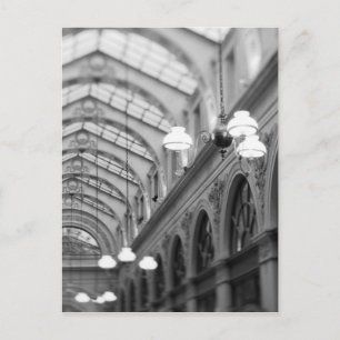 Europa, Frankrijk, Parijs. Interior, Galerie Briefkaart