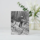 Europa, Frankrijk, Parijs, Montmartre: Goedemorgen Briefkaart (Staand voorkant)