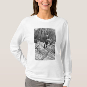 Europa, Frankrijk, Parijs, Montmartre: Goedemorgen T-shirt