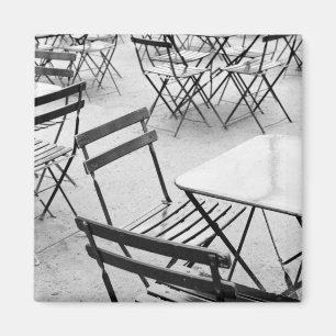 Europa, Frankrijk, Parijs. Stoelen, Jardin du 3 Magneet