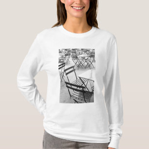 Europa, Frankrijk, Parijs. Stoelen, Jardin du 3 T-shirt