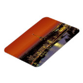 Europa, Frankrijk, Parijs. Sunset uitzicht of Eiff Magneet (Linkerzijde)