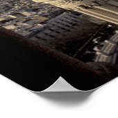 Europa, Frankrijk, Parijs, Uitzicht van Parijs doo Poster (Hoek)