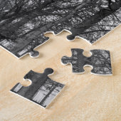 Europa, Frankrijk, Parijs. Winterbomen, Marco Polo Legpuzzel (Zijkant)