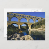 Europa, Frankrijk, Pont du Gard. Pont du Gard Briefkaart (Voorkant / Achterkant)