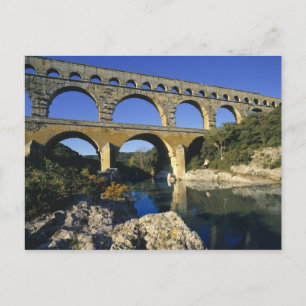 Europa, Frankrijk, Pont du Gard. Pont du Gard Briefkaart
