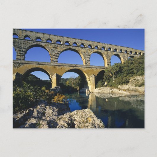 Europa, Frankrijk, Pont du Gard. Pont du Gard Briefkaart (Voorkant)